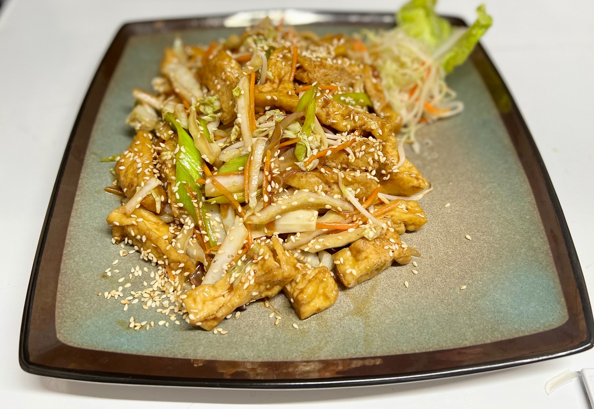 Mi xao dau phu / restované nudle s tofu